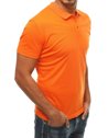 Koszulka polo męska pomarańczowa Dstreet PX0313_3