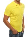 Koszulka polo męska żółta Dstreet PX0314_3