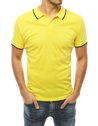 Koszulka polo męska żółta Dstreet PX0315_2