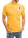 Koszulka polo męska żółta Dstreet PX0358