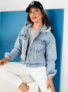 Kurtka jeansowa damska GASTIM niebieska Dstreet TY4332_1