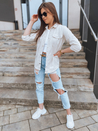 Kurtka/koszula damska jeansowa CLARIS jasnobeżowa Dstreet TY2818
