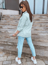 Kurtka/koszula damska jeansowa CLARIS miętowa Dstreet TY2819_4