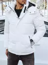 Kurtka męska zimowa pikowana biała Dstreet TX4263_1