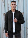 Kurtka przejściowa męska bomber jacket czarna Dstreet TX4858_1