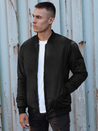 Kurtka przejściowa męska bomber jacket czarna Dstreet TX4858_3