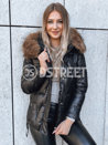 Kurtka zimowa damska SNOW czarna Dstreet TY3818_2