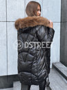 Kurtka zimowa damska czarna pikowana SILVER Dstreet TY3811_2