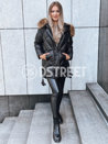 Kurtka zimowa damska czarna pikowana SILVER Dstreet TY3811_3