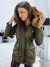 Parka damska STELLA zielona Dstreet TY3181_3