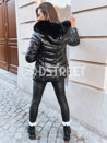 Pikowana kurtka damska zimowa WARM BREEZE czarna Dstreet TY3737_4