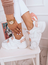 Sneakersy damskie BABI białe Dstreet ZY0208_3