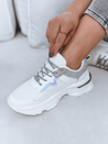 Sneakersy damskie STANSY biało-szare Dstreet ZY0122