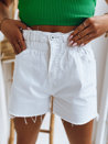 Spodenki damskie jeansowe CHLOE białe Dstreet SY0296_1