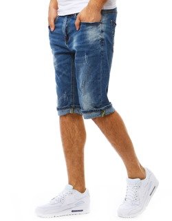Spodenki jeansowe męskie niebieskie Dstreet SX0782