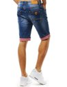 Spodenki jeansowe męskie niebieskie Dstreet SX0940_4