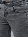 Spodenki męskie jeansowe ciemnoszare Dstreet SX2399_3
