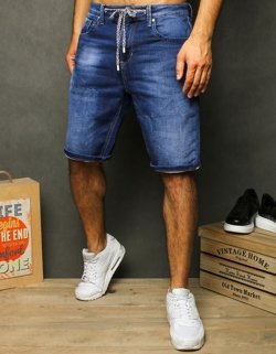 Spodenki męskie jeansowe niebieskie Dstreet SX1212