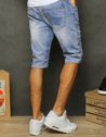 Spodenki męskie jeansowe niebieskie Dstreet SX1219_4