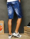 Spodenki męskie jeansowe niebieskie Dstreet SX1281_4