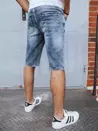 Spodenki męskie jeansowe niebieskie Dstreet SX2133_4