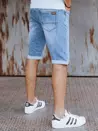 Spodenki męskie jeansowe niebieskie Dstreet SX2148_4