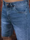 Spodenki męskie jeansowe niebieskie Dstreet SX2153_5