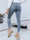 Spodnie damskie MASLIN jeansowe niebieskie Dstreet UY1153_4