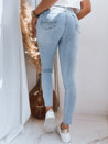 Spodnie damskie MASLIN jeansowe niebieskie Dstreet UY1464_2