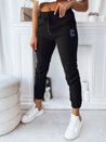 Spodnie damskie dresowe ETERNAL czarne Dstreet UY1794_1