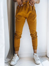 Spodnie damskie dresowe FITS kamelowe Dstreet UY0552z_1