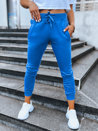 Spodnie damskie dresowe FITS niebieskie UY0972