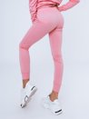Spodnie damskie dresowe LARA różowe Dstreet UY0957_4