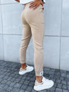 Spodnie damskie dresowe MACHI beżowe Dstreet UY1635_3