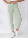 Spodnie damskie dresowe STIVEL zielone Dstreet UY0913z