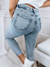 Spodnie damskie jeansowe AKITA niebieskie Dstreet UY1204_4