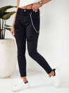 Spodnie damskie jeansowe ALEX czarne Dstreet UY1881_1