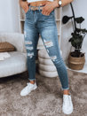 Spodnie damskie jeansowe AMARIS niebieskie Dstreet UY1247