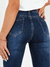 Spodnie damskie jeansowe AUBRIS niebieskie Dstreet UY1962_4