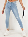 Spodnie damskie jeansowe AURAN niebieskie Dstreet UY1982_1
