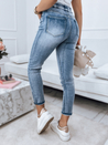 Spodnie damskie jeansowe BEST niebieskie Dstreet UY1161_4