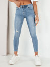 Spodnie damskie jeansowe CHASTEL niebieskie Dstreet UY1986_2