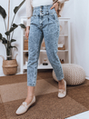 Spodnie damskie jeansowe DERNI niebieskie Dstreet UY1137_3