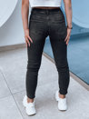 Spodnie damskie jeansowe DUTER czarne Dstreet UY1590_2