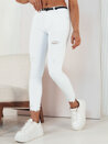 Spodnie damskie jeansowe FALIA białe Dstreet UY1939_1