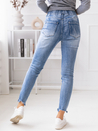 Spodnie damskie jeansowe GESY niebieskie Dstreet UY1084_4