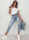 Spodnie damskie jeansowe GLAM JEANS niebieskie Dstreet UY2114_3