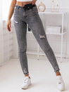 Spodnie damskie jeansowe LINDY szare Dstreet UY1125_1