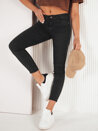 Spodnie damskie jeansowe LODGE czarne Dstreet UY1945_1