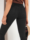 Spodnie damskie jeansowe LODGE czarne Dstreet UY1945_3